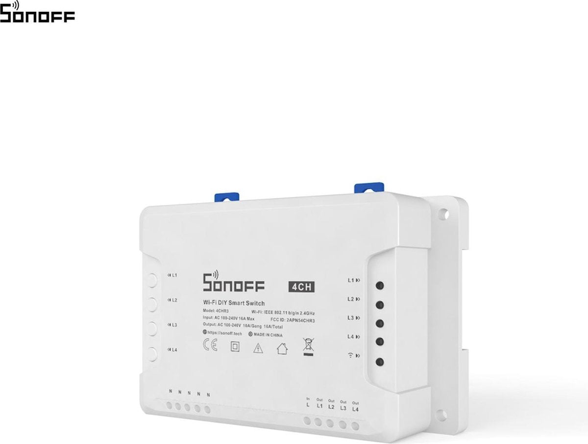 Sonoff - 4chr3 - 4 gangs smart switch - smart WiFi switch
