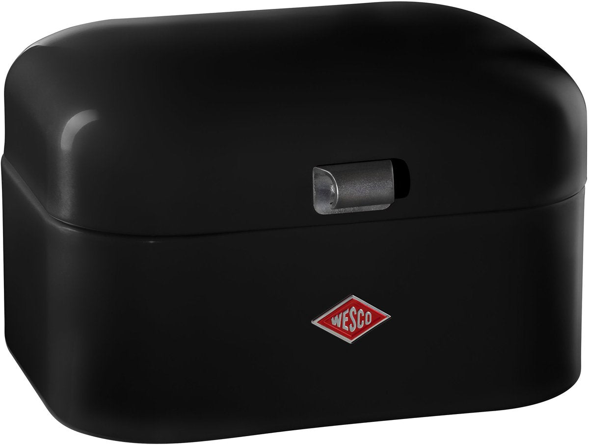 Wesco single grandy bread bin | 7,5 liter - størrelse m | metal - sort | opbevaring af brød