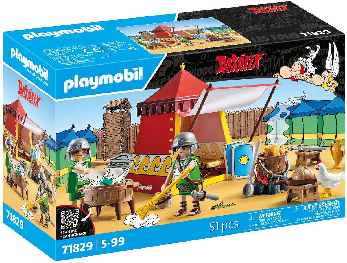 Playmobil Asterix Asterix: Legionærtelt 71829