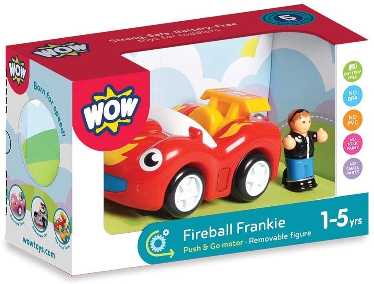 Wow legetøj fireball frankie - racerbil