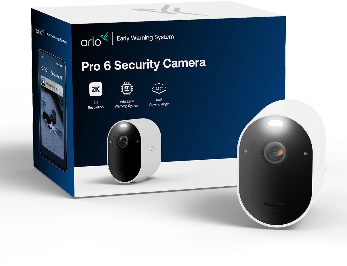 Arlo pro 6 2k+ sikkerhedskamera - 1 IP-kamera