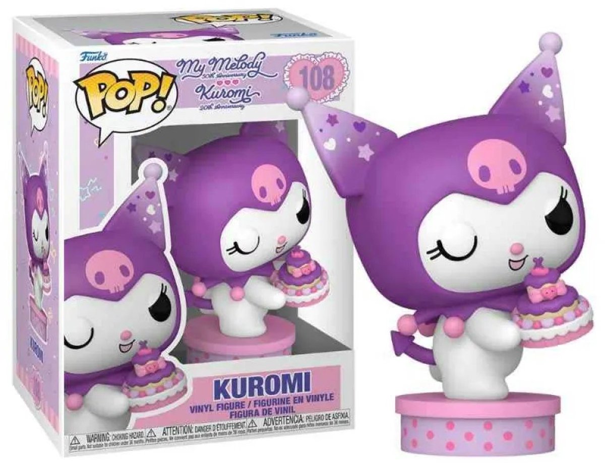 Funko Hello Kitty Kuromi Vinyl Figur 108 Unisex Pop! - neutral - standard