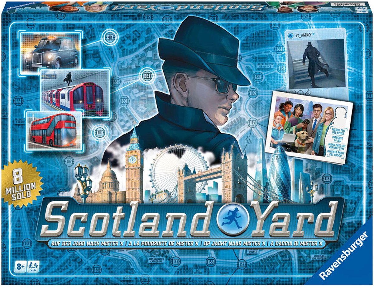 Ravensburger scotland yard brætspil