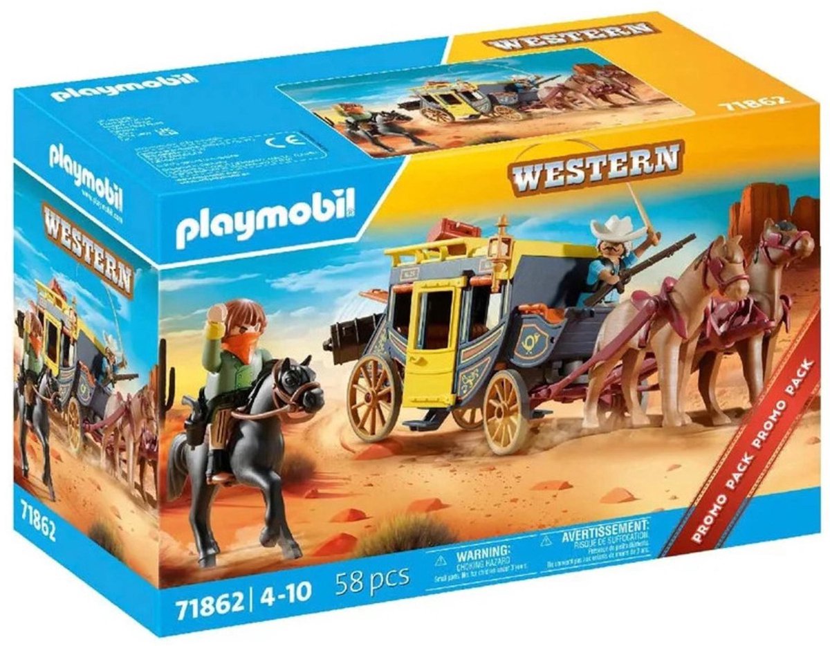 Playmobils historie: diligensrøveri - 71862
