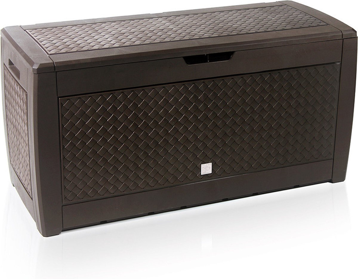 Prosperplast opbergbox - bruin - kunststof - 310 liter - 119 x 48 x 60 cm