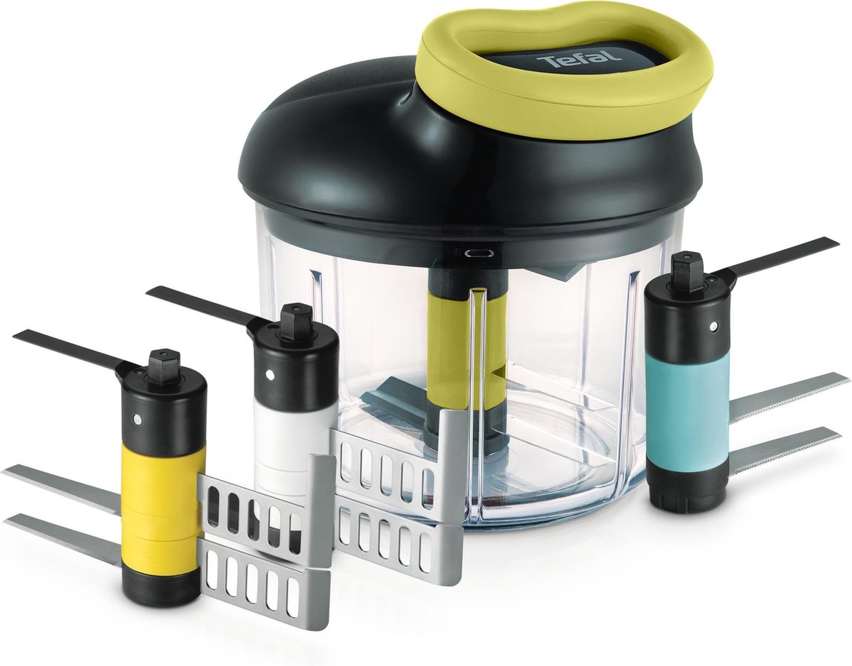 Tefal 5 sekunders hakker k13210 - hakker - inklusive 4 tilbehør - 900 ml - manual