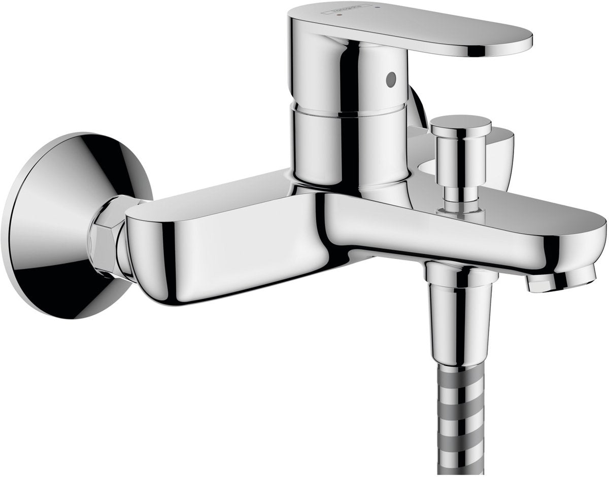 Hansgrohe lak badehane med krom håndtag