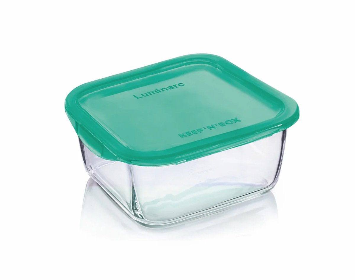 Luminarc keep n box - opbevaringsboks glas 1220ml 1220 ml firkantet