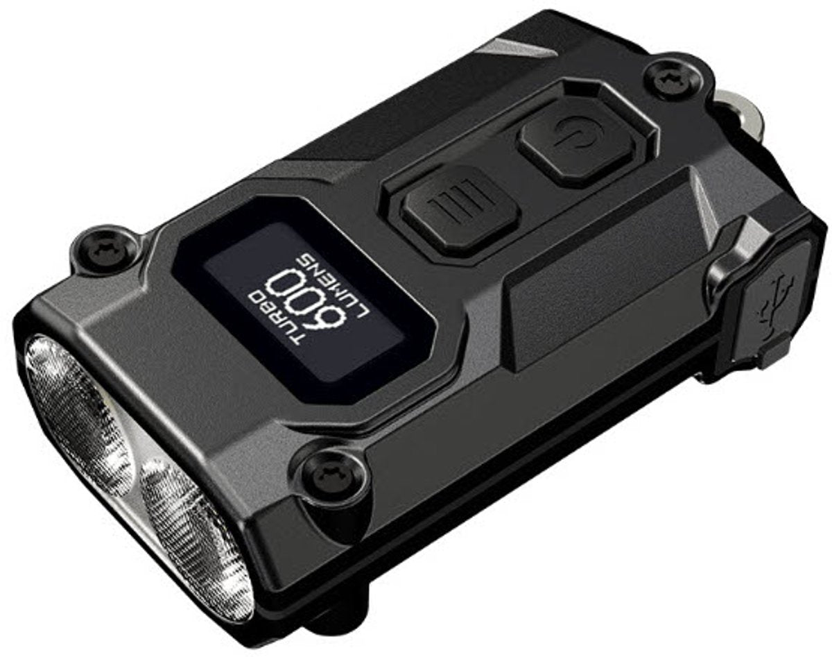 Nitecore tini3 nøglering lampe genopladelig sort