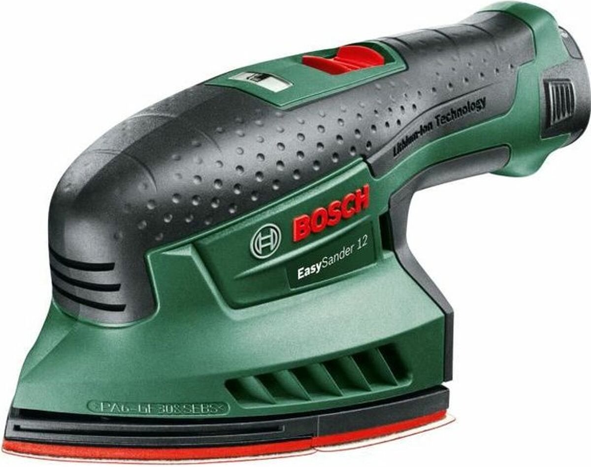 Bosch easysander 12 multisliber - med 1 x 12 V batteri og oplader