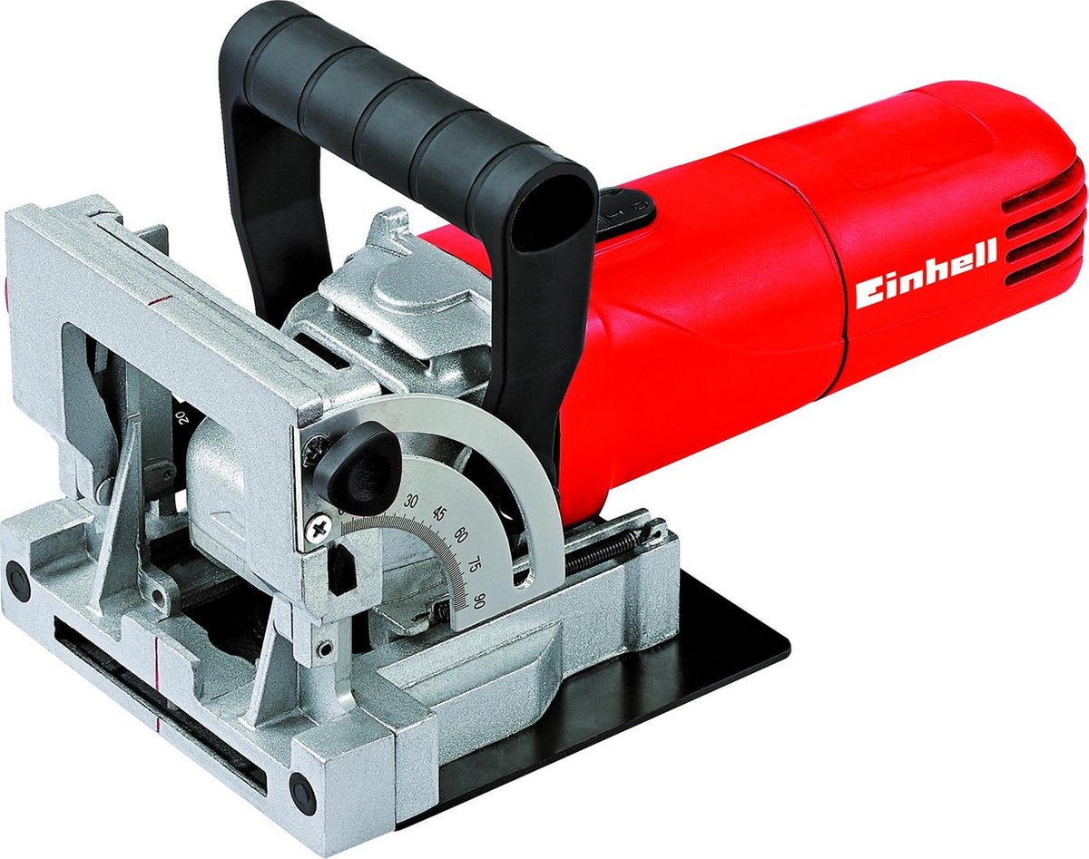 Einhell lameldyvelskærer tc-bj 900 - 860 b - 11.000 t min - ø100x22x3,8 mm - max. fræsedybde: 14 mm - vinkelindstillinger: 0°-90° - inkl. støvpose