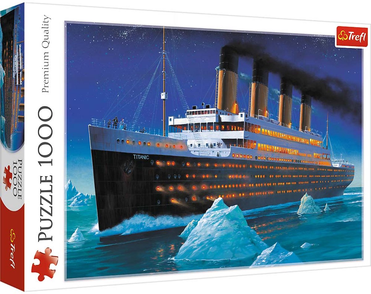 Trefl titanic puslespil - 1000 brikker