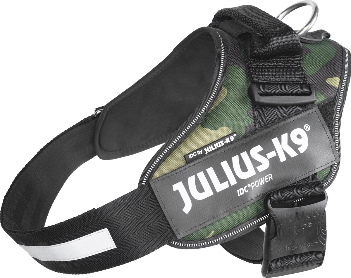 Julius k9 julius-k9 idc strømsele - hundesele - k - størrelse 1 - camouflage