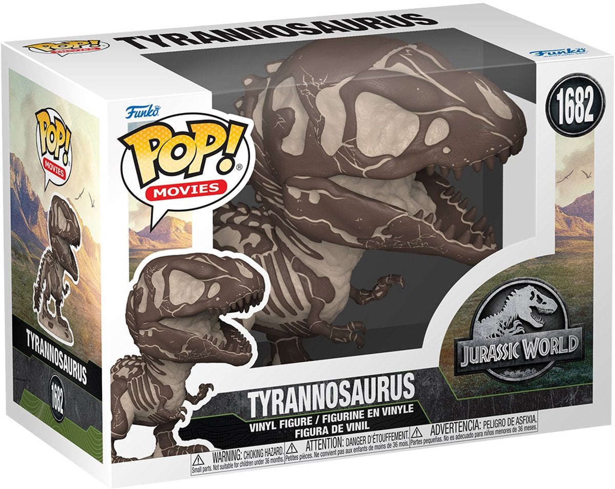 Funko Jurassic Park Jurassic World - Tyrannosaurus Vinylfigur 1682 Pop! flerfarvet PVC -