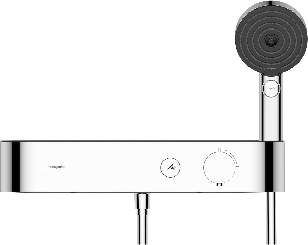 Hansgrohe brusetablet select 400 overflademonteret brusetermostat krom