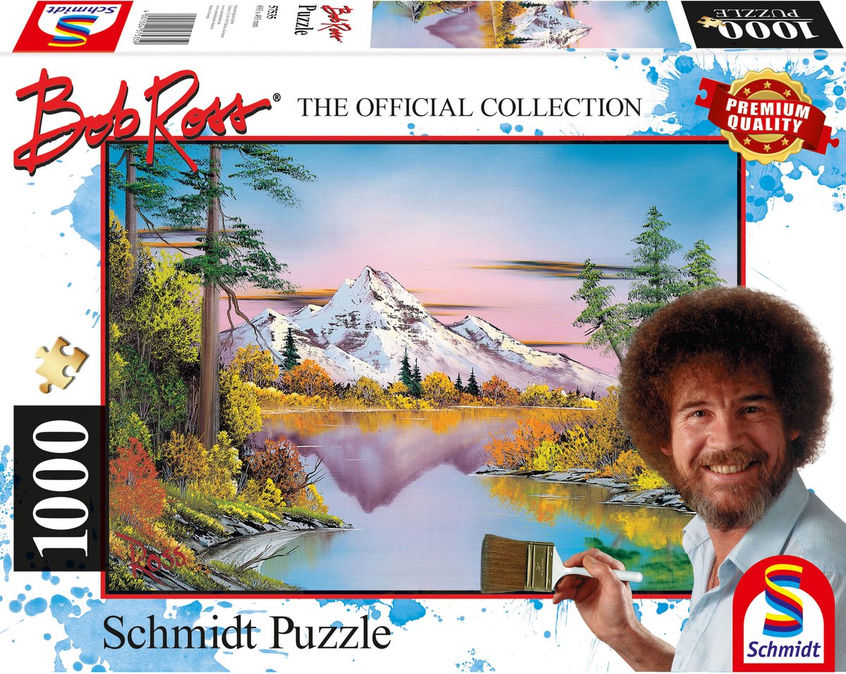 Schmidt puslespil refleksioner - 1000 brikker kunst puslespil.