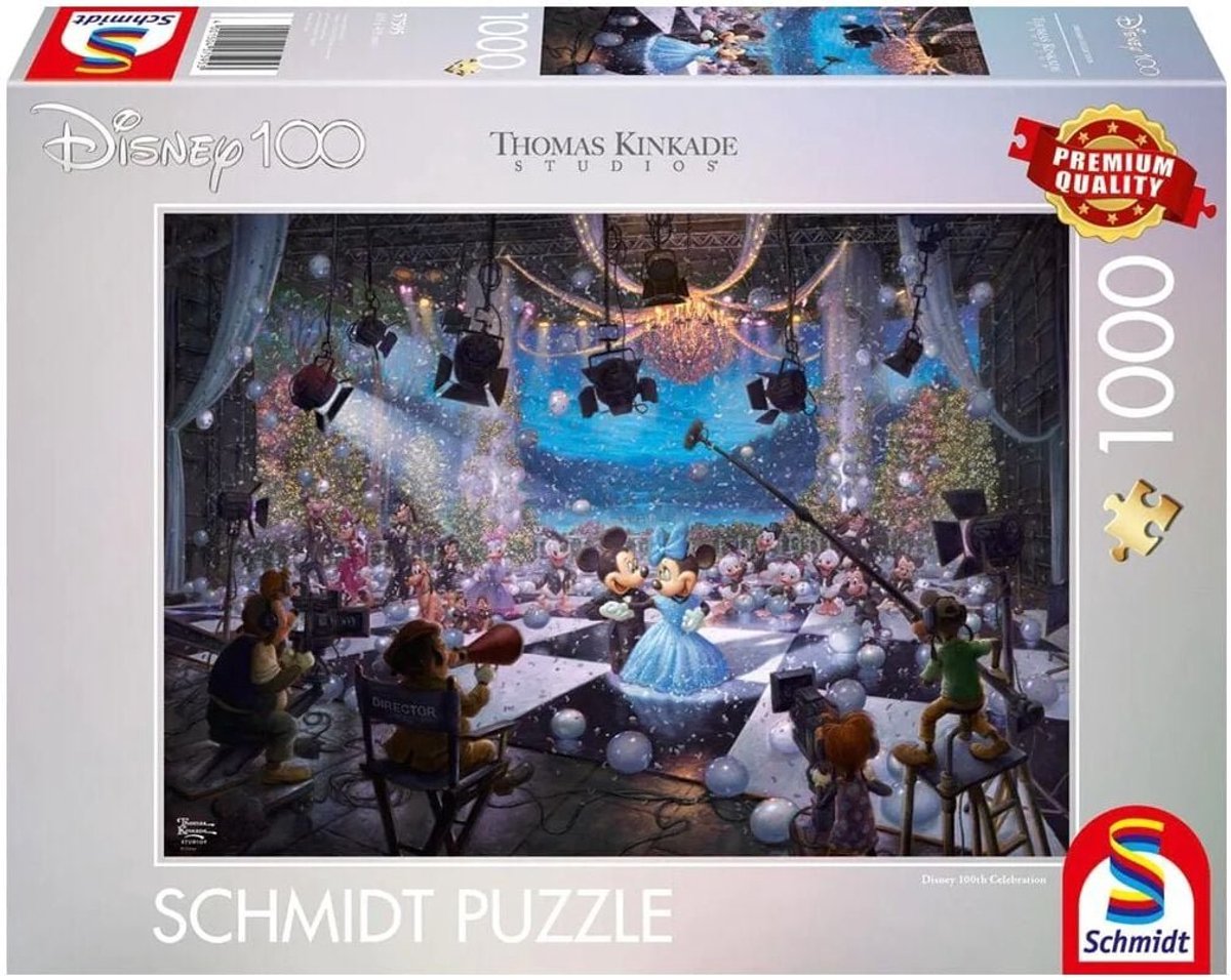 Disney Schmidt - 100 års specialudgave - fest - 1000 stk - puslespil