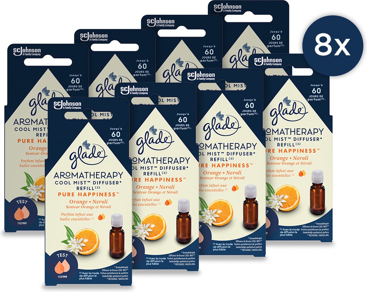 Glade aromaterapi cool mist diffuser refill ren lykke