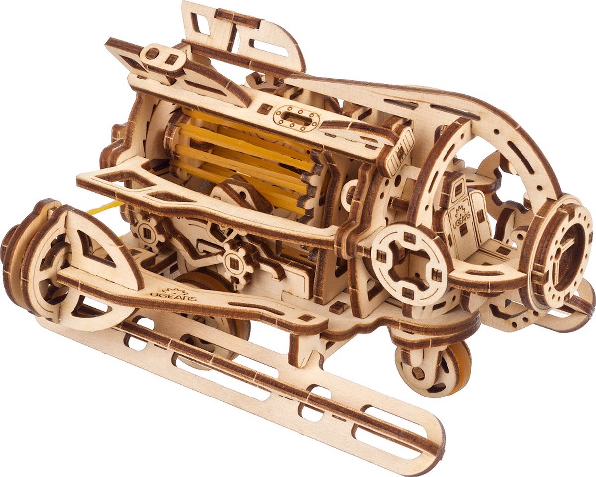 Ugears træ 3D model - mini steampunk ubåd