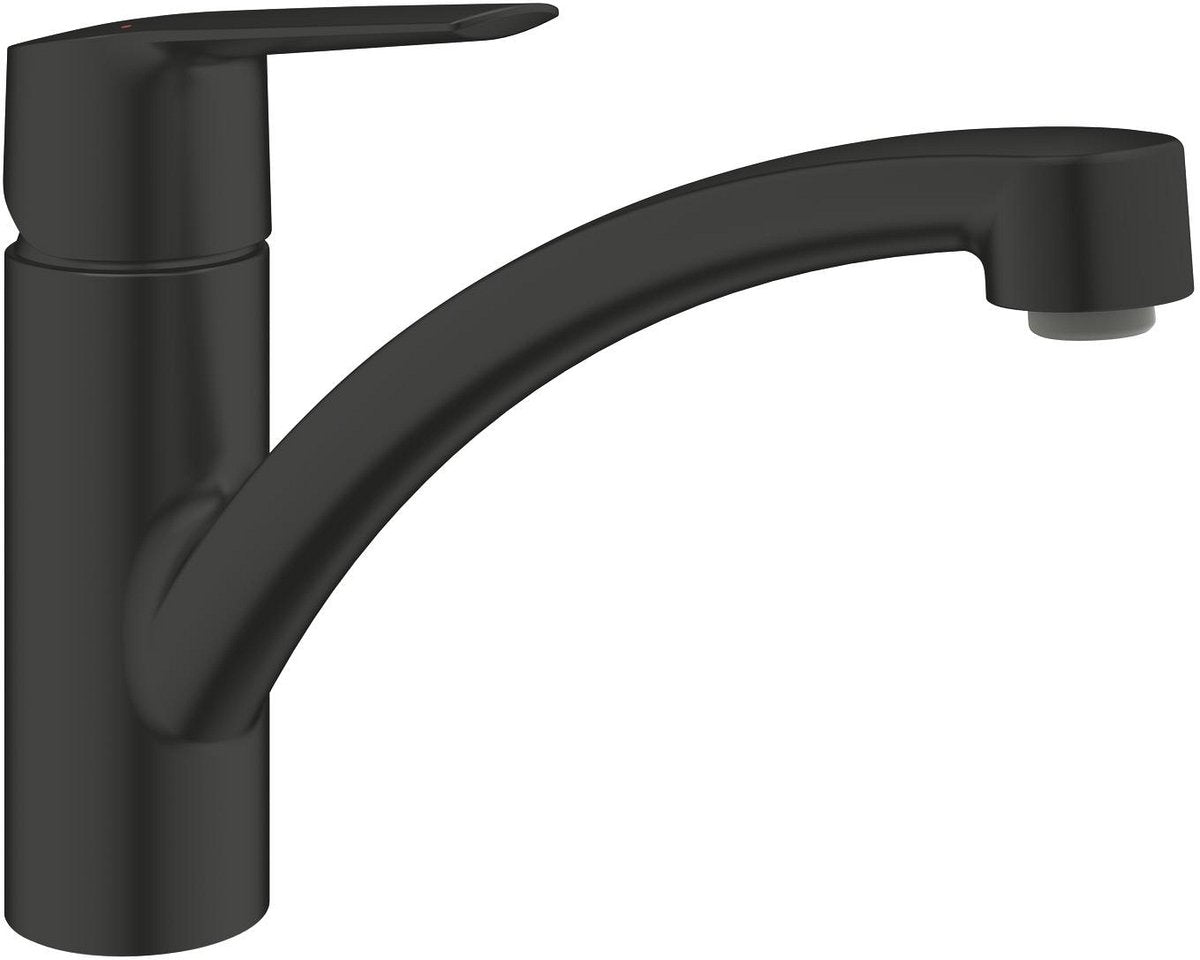 Grohe start køkkenhane - lav tud - mat sort