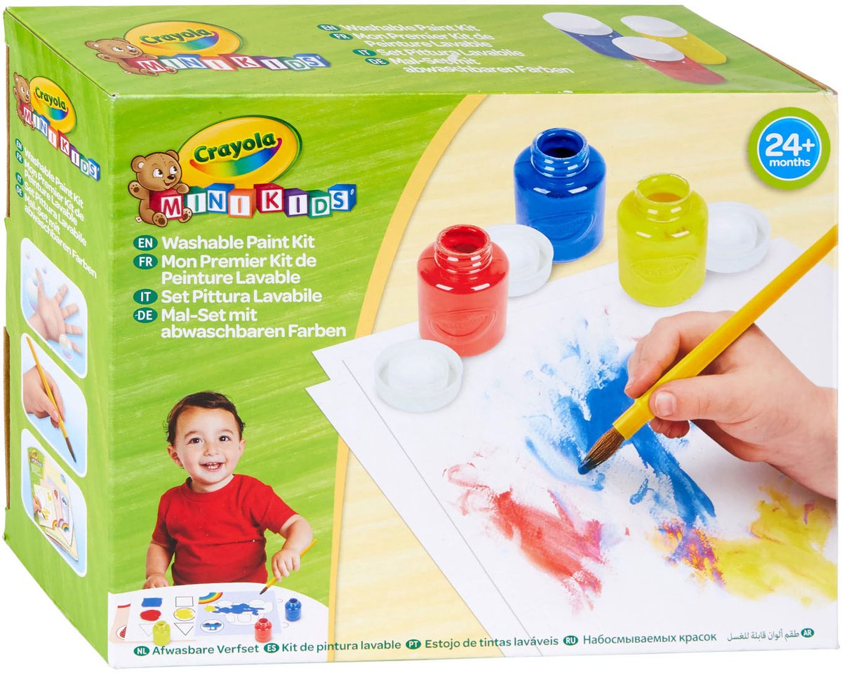 Goliath crayola mini vaskbart malingssæt til børn