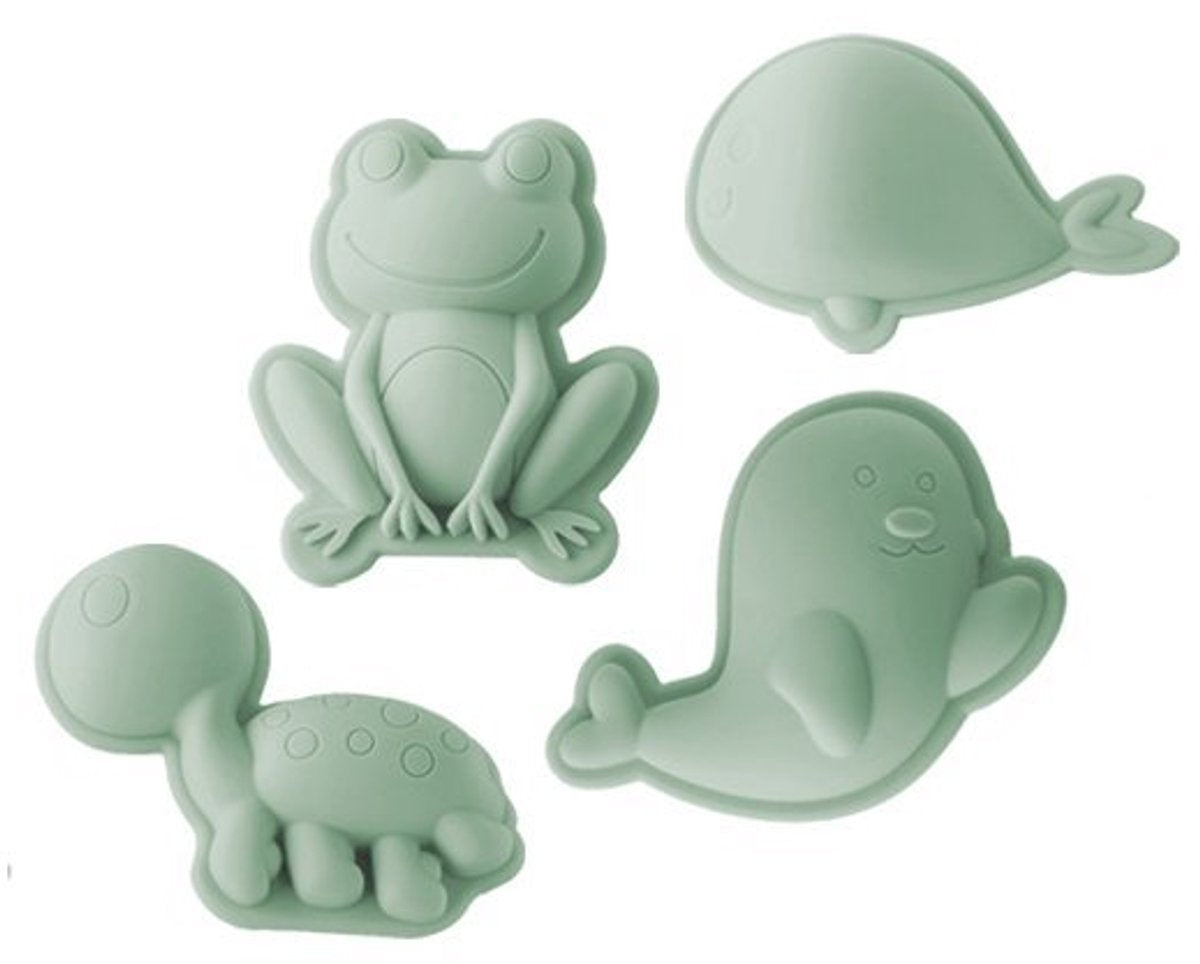 Scrunch sandforme - mynte - foldbare - genanvendelige
