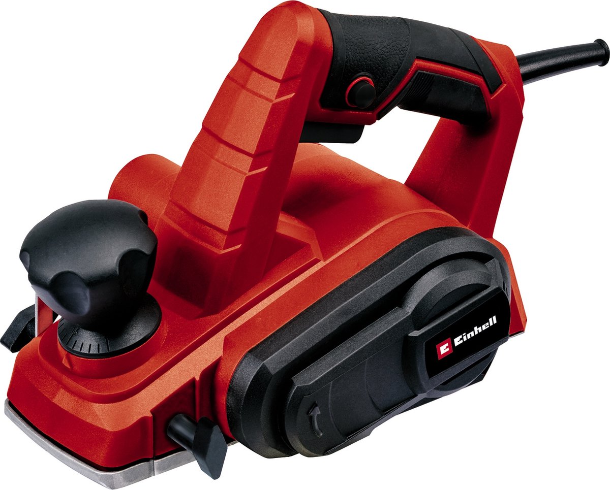Einhell el-høvl tc-pl 750 - 750 w - høvlebredde: 82 mm - maksimal spåndybde: 2 mm - vendbar fræser