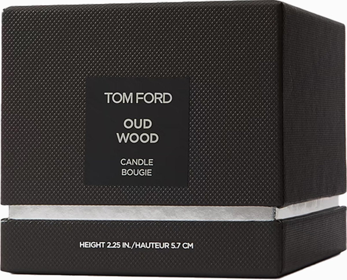 Tom Ford - gammelt trælys - 200 gr - stearinlys