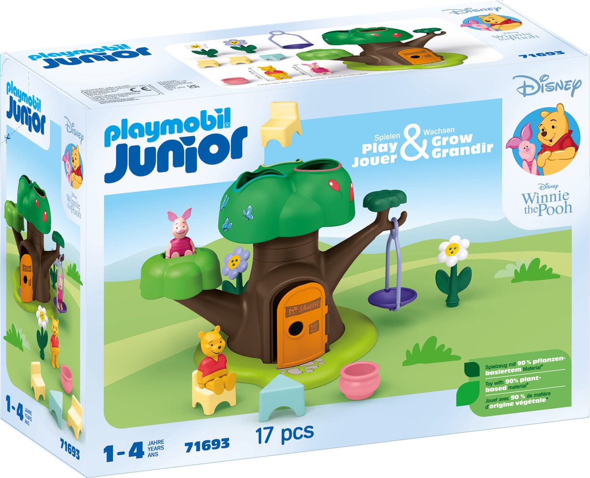 Playmobil junior disney plys træhytte - 71693