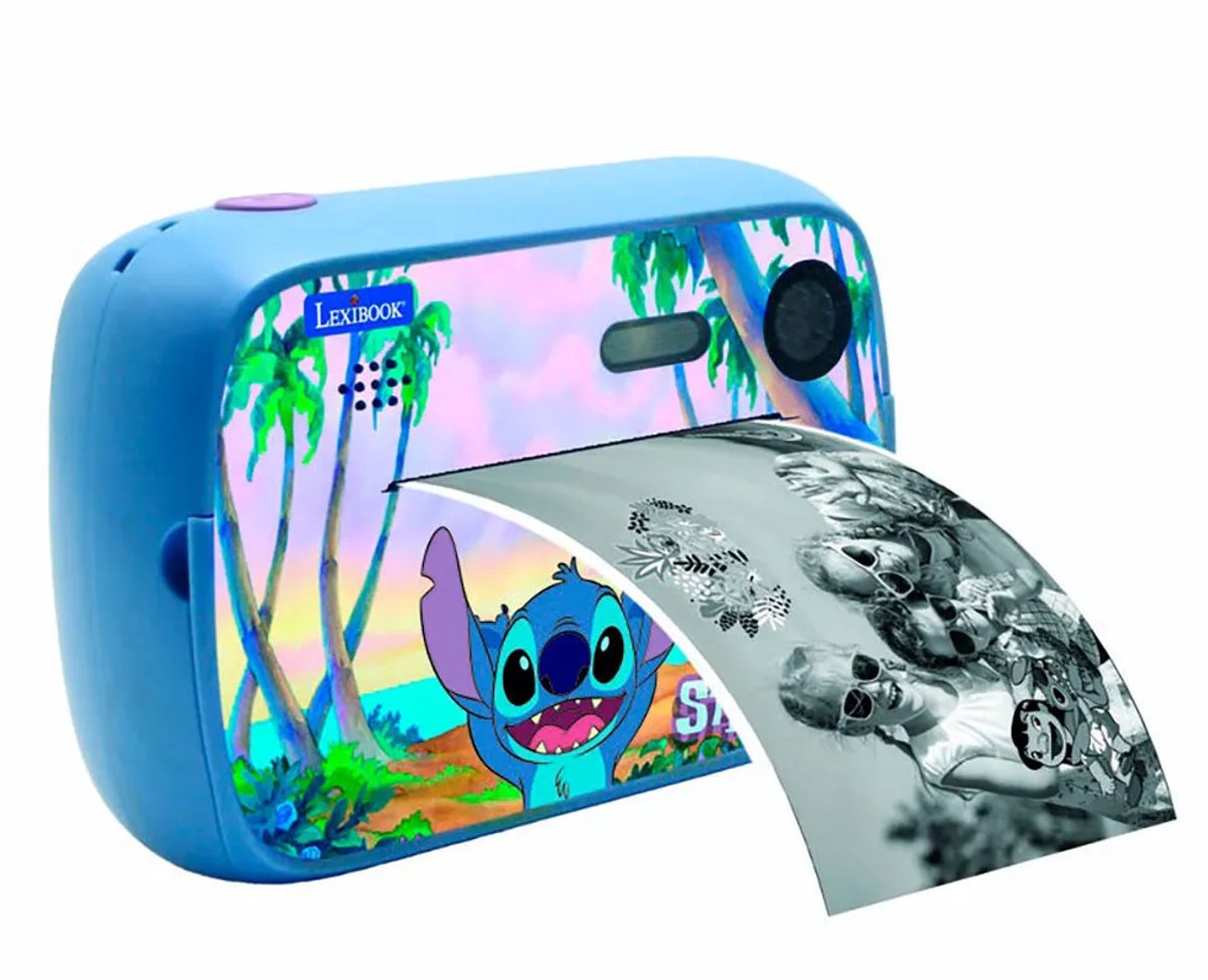 Lexibook stitch starcam® print, kamerapakke med instant printer, fototilpasningssæt