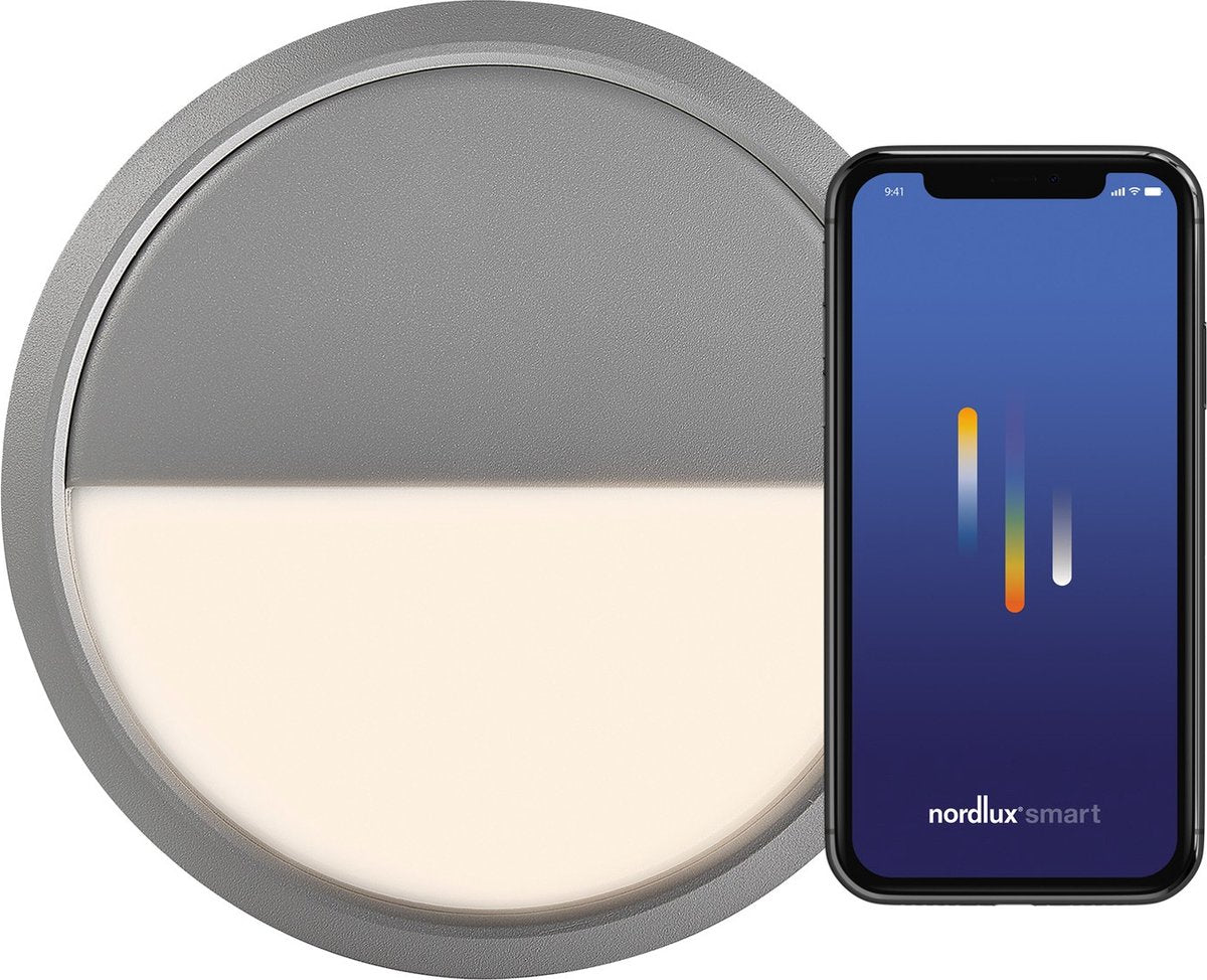 Nordlux ava-loftslampe-smart-ip54-grå