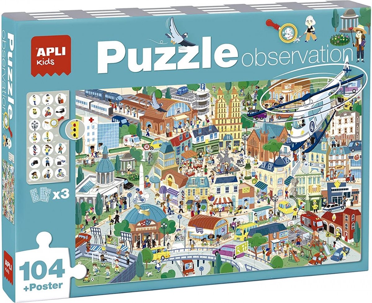 Apli børn - søg og find puslespil by