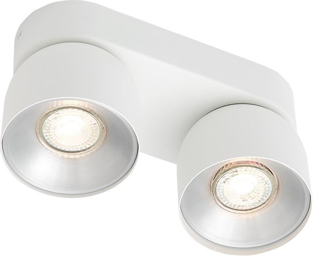Nordlux kande-spot-ip20-2xgu10-hvid