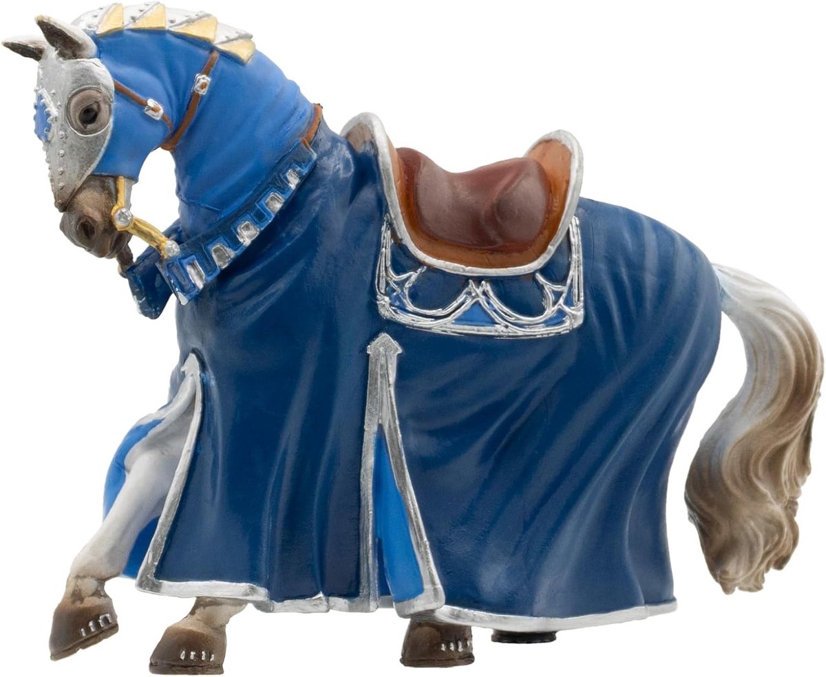 Bullyland 80769 – spillefigurturnering hesteblå – ca. 10–12 cm – naturtro og detaljeret design – ideel som fantasifigur, dekoration eller lille gave til børn fra 3 år