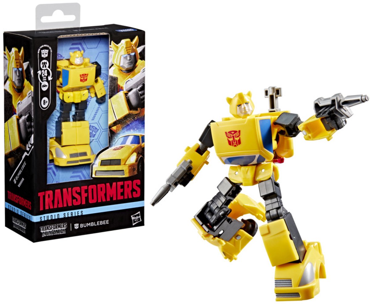 Transformers legetøjsstudieserie humlebi fra: devastation, actionfigur på 10,5 cm, 8+