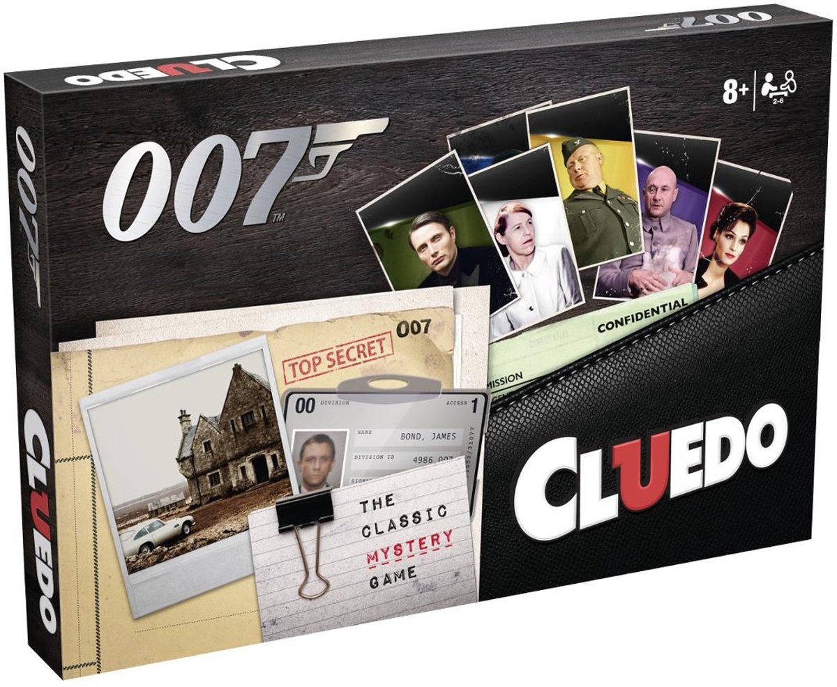 Hasbro gaming cluedo james bond brætspil engelsk version