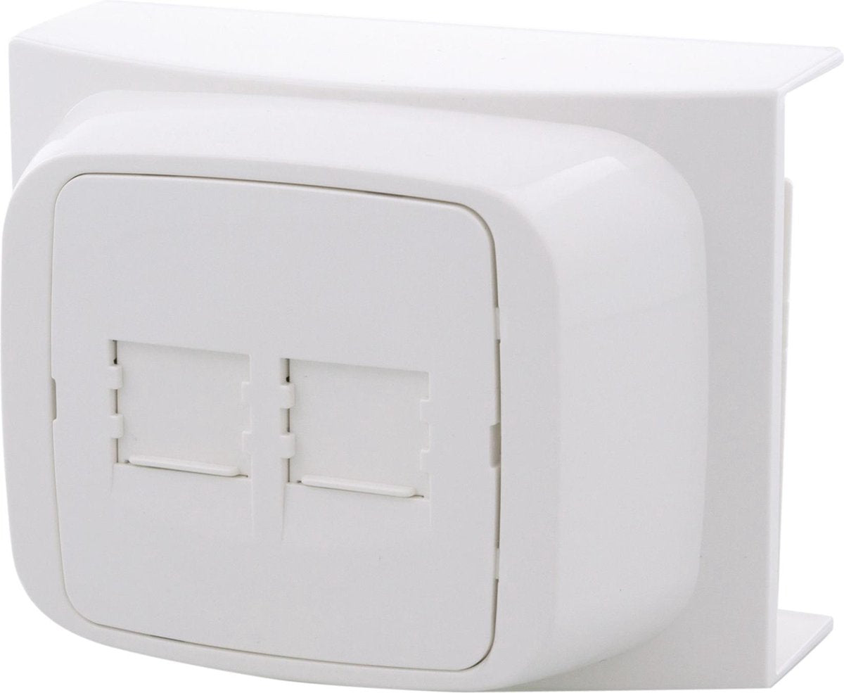 Attema k40 fatning tlf data cat5 2x8-pin polar hvid