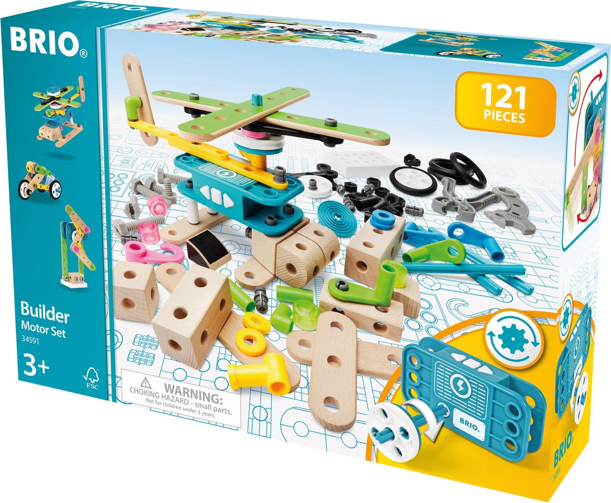 Brio - byggemotorsæt (34591)