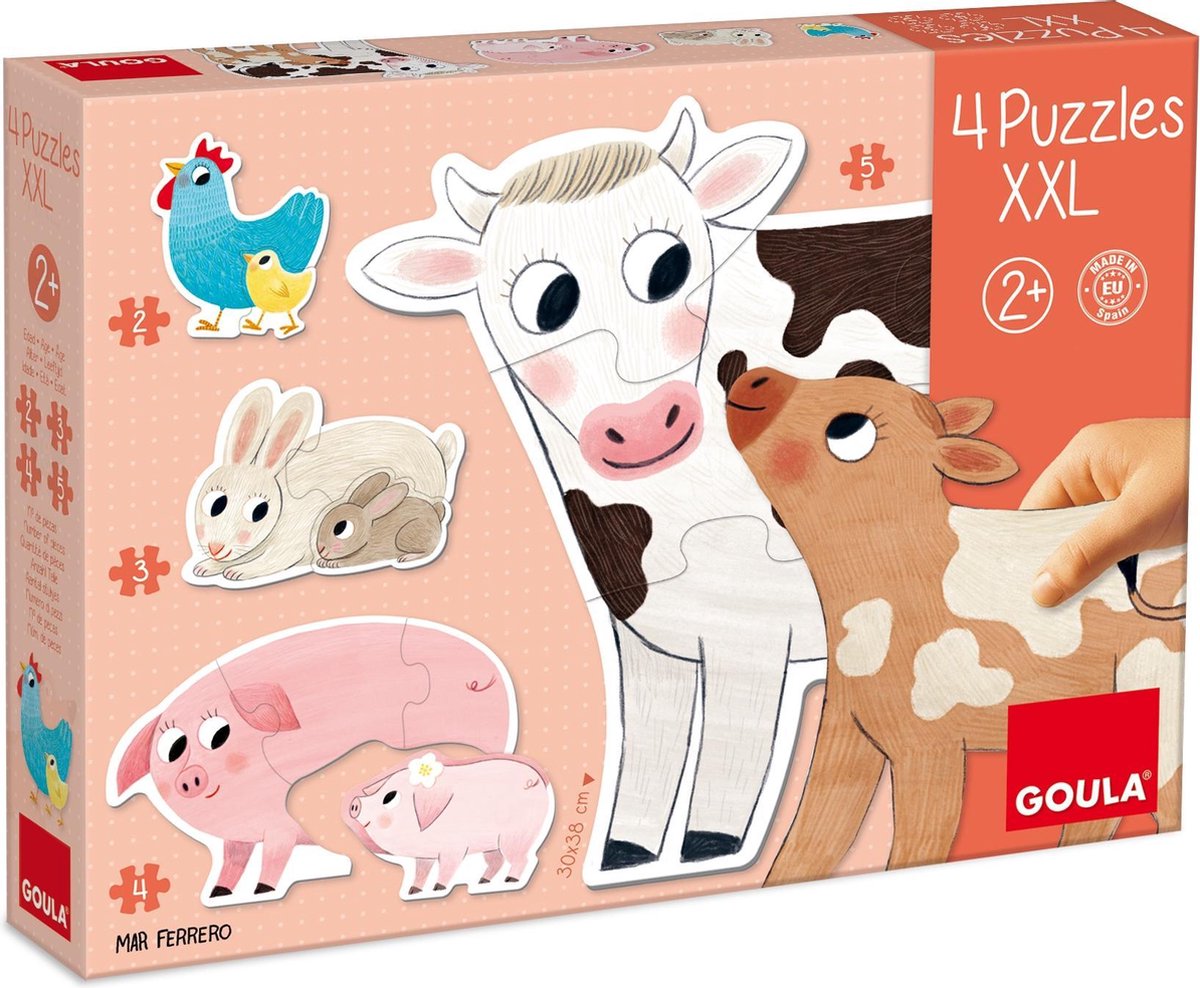 Goula puslespil xxl mødre og babyer