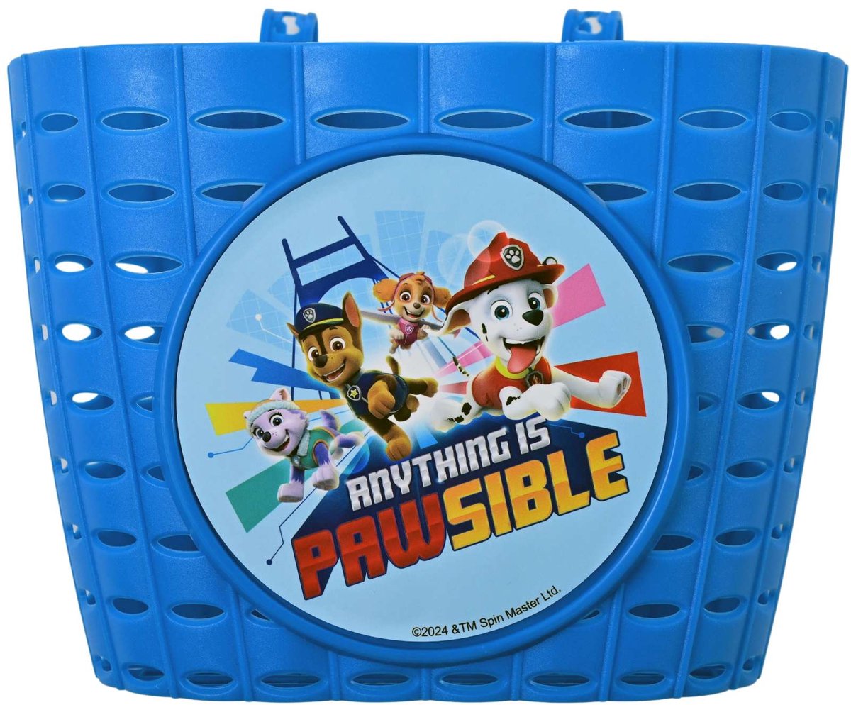 Volare paw patrol plastic kurv - drenge - blå