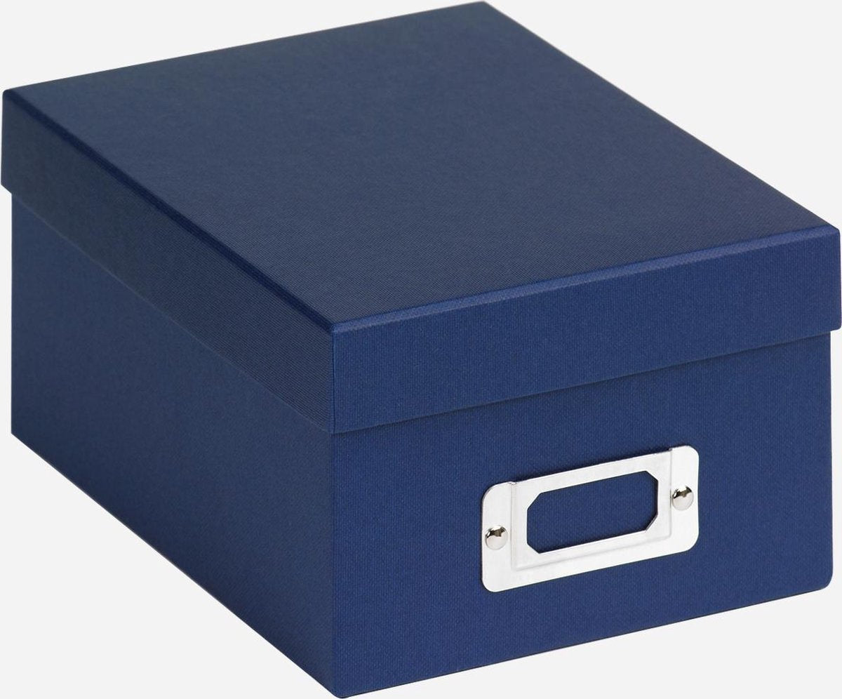 Walther fb-115-l sjov - billedopbevaringsboks - størrelse 17 x 22 x 11 cm - 700 billeder 10 x 15 cm - blå