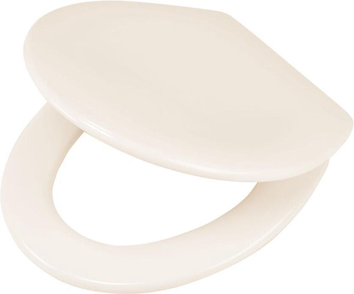 Tiger ventura - toiletsæde - toiletsæde med låg - soft close - nem rengøringsfunktion - duroplast - beige - pergamon