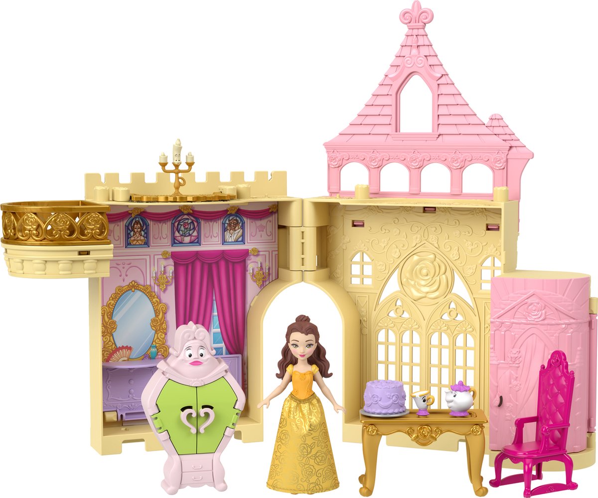 Disney prinsesse Belles slot legesæt - dukkehus