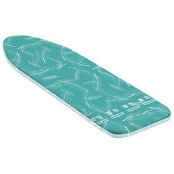 Leifheit strygebrætbetræk termoreflekt s m - 125 x 40 cm strygeflade - 3 mm tyk molton - blå