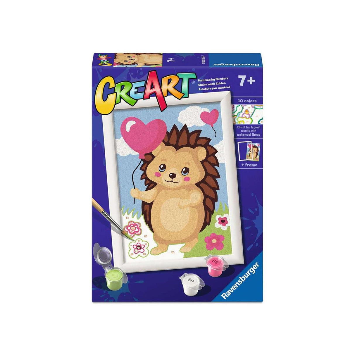 Ravensburger creart serie og pindsvin