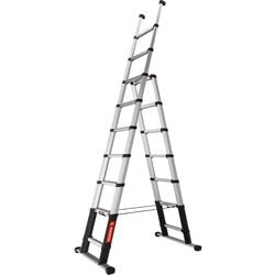 Pic stige telesteps combi line telesco 72430-681 3800 mm sølv