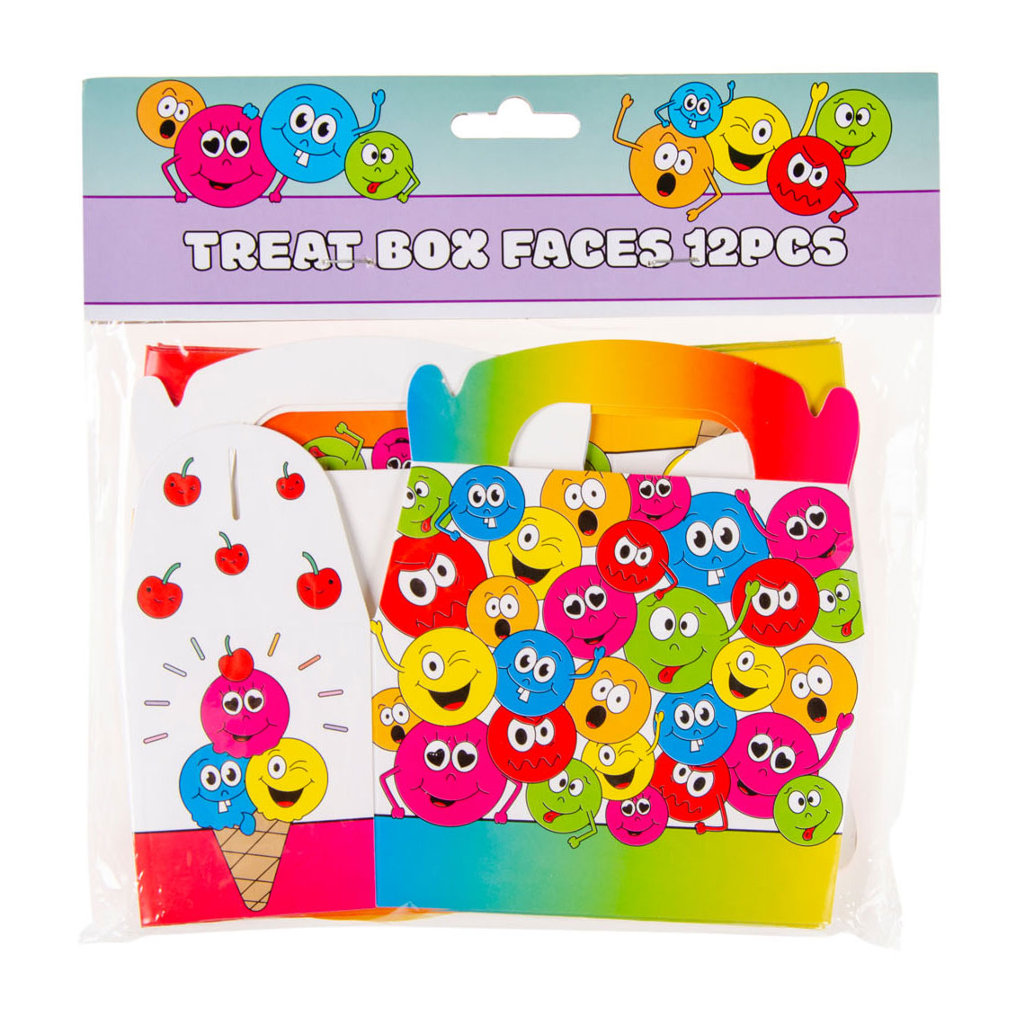 Duckiez distributionsboks smiley face, 12 stk.