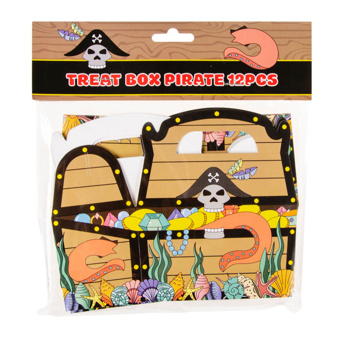 Duckiez fordelingsboks piratskattekiste, 12 stk.