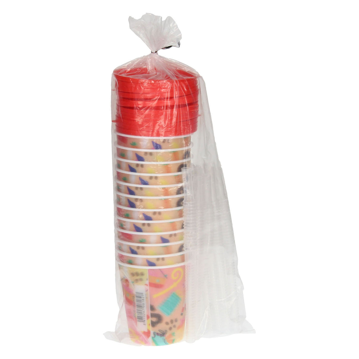 Duckiez kop med låg og sugerør Sinterklaas, 12 stk.