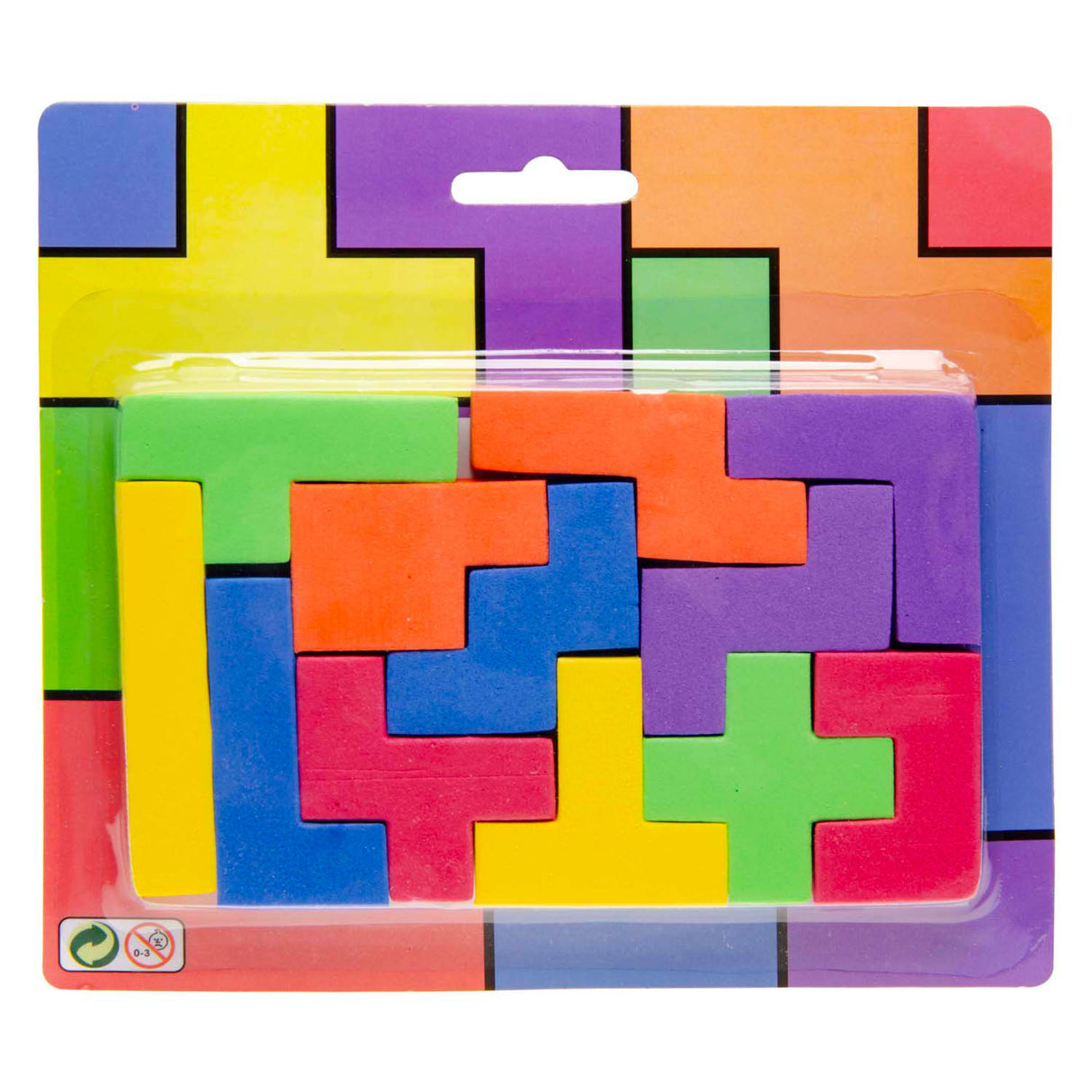 Duckiez tangram puslespil skum